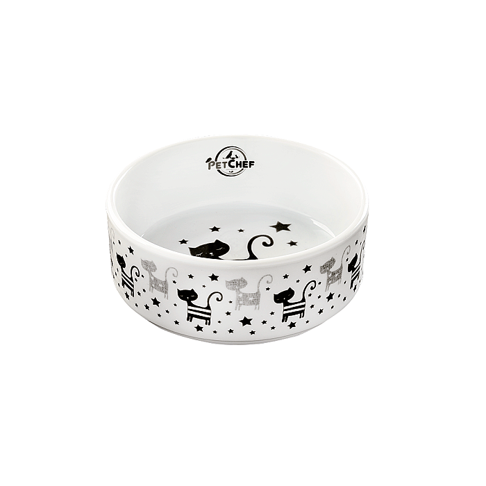 Leo Kedi Porselen Mama Kasesi 12 Cm - Chef's Fine Dining Plate