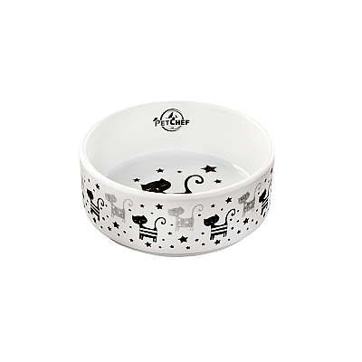 Leo Kedi Porselen Mama Kasesi 12 Cm - 1