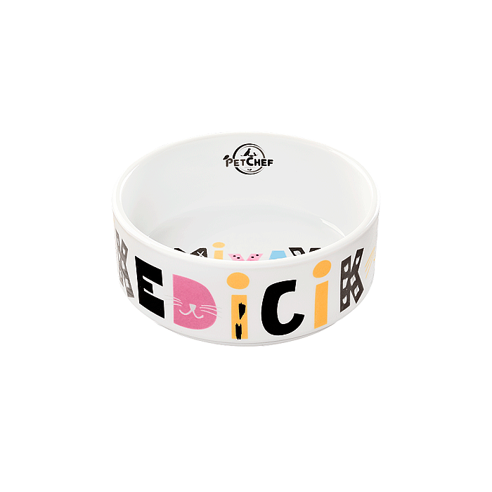 Pamuk Kedi Porselen Mama Kasesi 12 Cm - Chef's Fine Dining Plate