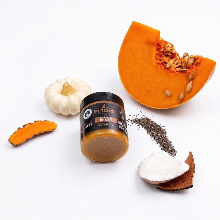 Fresh Gourmet Altın Macun Balkabağı Pesto Tarif 180 Gr - Gourmet Fine Dining Cat & Dogs Series (1)