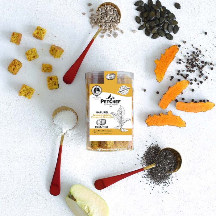 Turmeric Golden Coconut Biscotti - 1