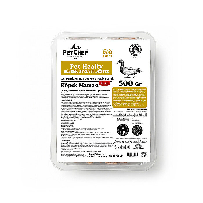 Böbrek Struvit Destek - Pet Chef Fresh Gourmet Struvite Vital Cuisine