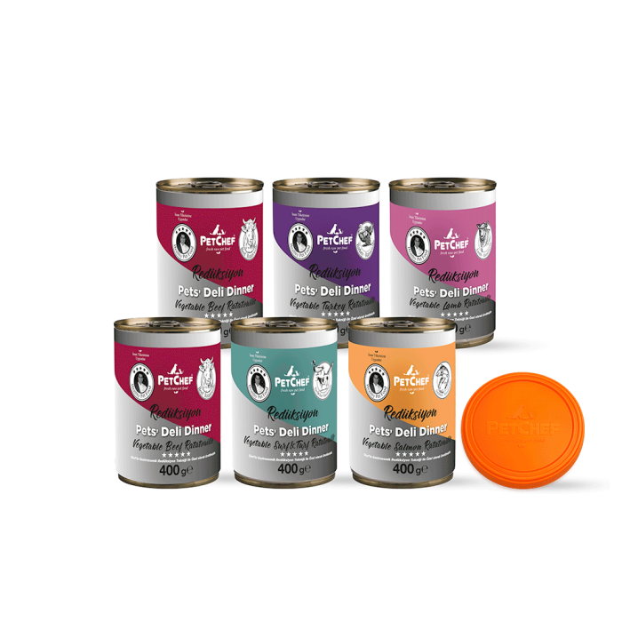 Chefin Tadım Menüsü Redüksiyon Mama ( 6 Adet) - PetChef