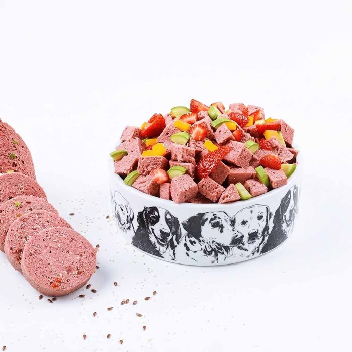 Dana Etli, Ispanaklı Tarif Küçük Irk Köpek 2500 Gr (5x500 gr) - Chef’s Fresh Hipoalerjenik Galantin Menü