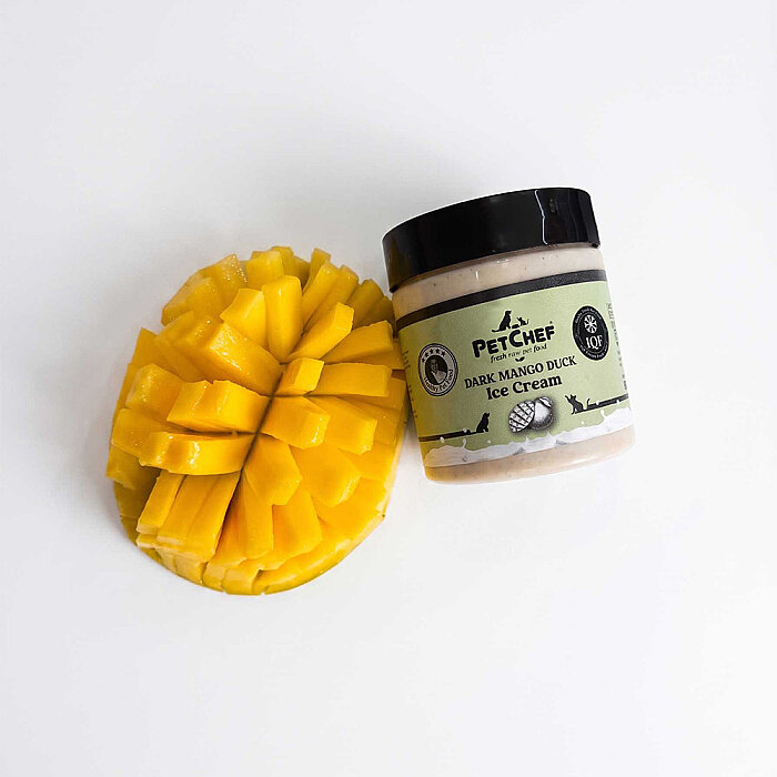 Dark Mango Duck Ice Cream / Dondurma - PetChef