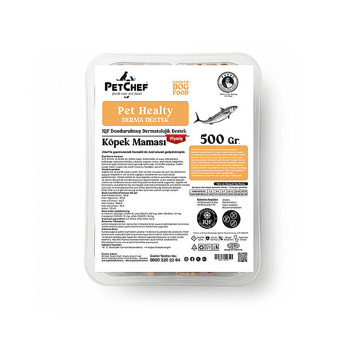 Derma Destek & Derma Vital Cuisine - Pet Chef Fresh Gourmet Derma Vital Cuisine