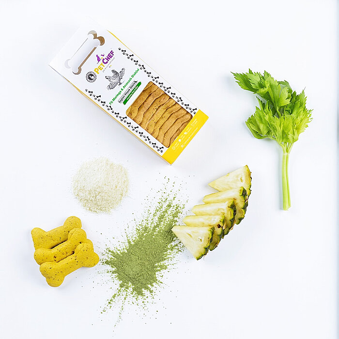 Treat Cookies &Fit Moringa & Tavuklu Kurabiye (230 Gr) - Gourmet Pet Cookies