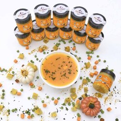 Hindi Etli Balkabaklı Çorba 12'li Set (1800 Gr) - PetChef