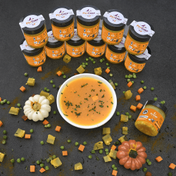 Hindi Etli Balkabaklı Çorba 12'li Set (1800 Gr) - PetChef