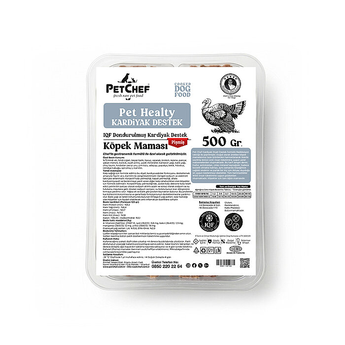 Kardiyak Destek - Pet Chef Fresh Gourmet Cardio Vital Cuisine