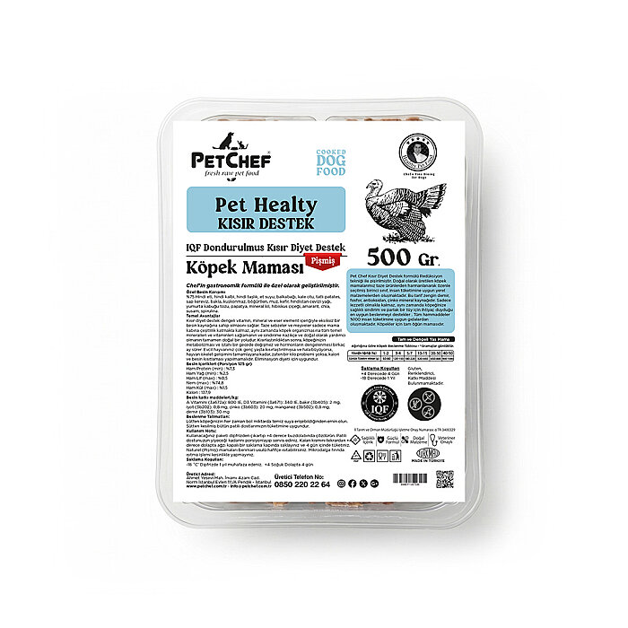 Kısır Destek - Pet Chef Fresh Gourmet Neutra Vital Cuisine