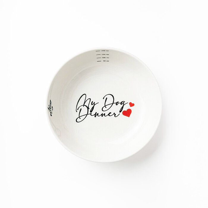 Daisy Köpek Porselen Mama Kasesi 14 Cm - Chef's Fine Dining Plate (1)