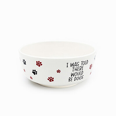 Dark Köpek Porselen Mama Kasesi 14 Cm - 1