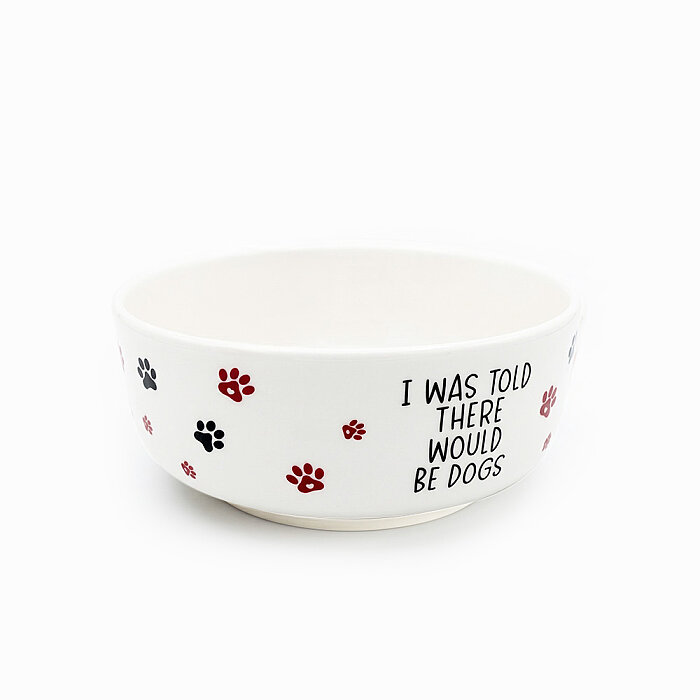 Dark Köpek Porselen Mama Kasesi 14 Cm - 1