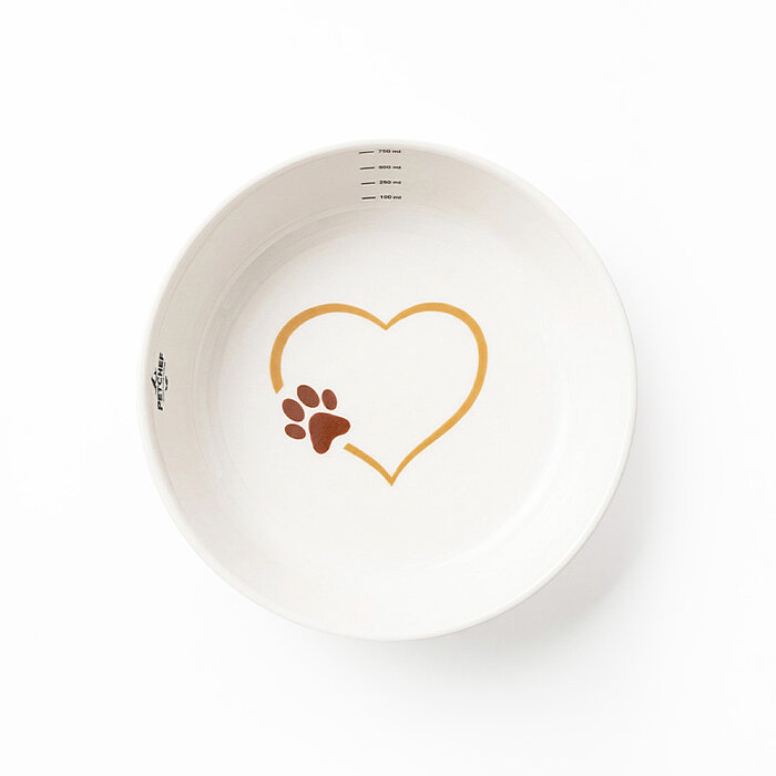 Badem Köpek Porselen Mama Kasesi 17 Cm - Chef's Fine Dining Plate (1)