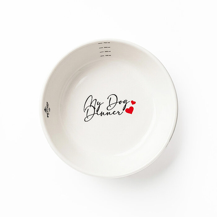 Daisy Köpek Porselen Mama Kasesi 17 Cm - Chef's Fine Dining Plate (1)