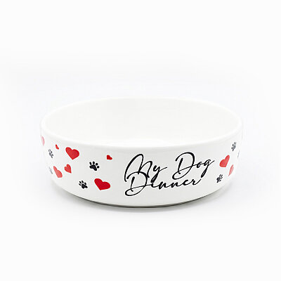 Daisy Köpek Porselen Mama Kasesi 17 Cm - 1