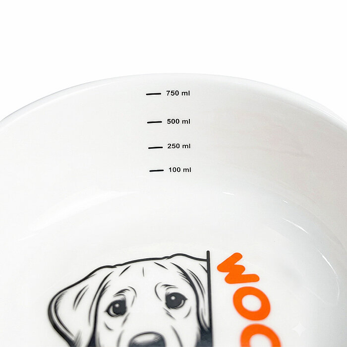 Latte Köpek Porselen Mama Kasesi 17 Cm - 3