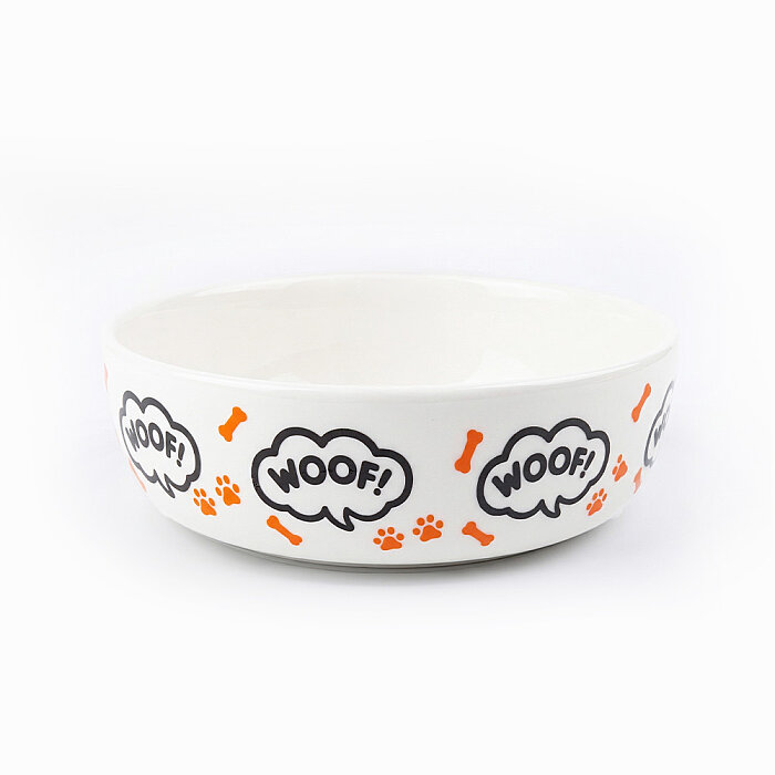 Latte Köpek Porselen Mama Kasesi 17 Cm - 1