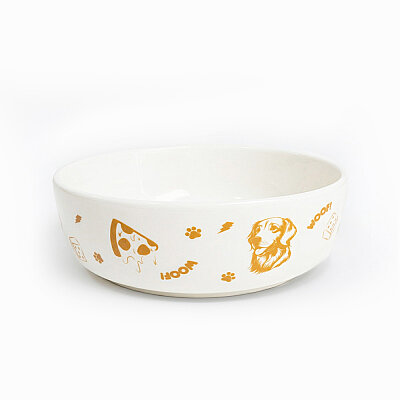 Mocha Köpek Porselen Mama Kasesi 17 Cm - 1