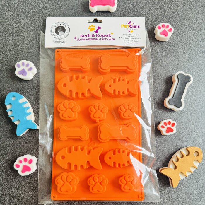 Köpek & Kedi Dondurma ve Kurabiye Kalıp - 3