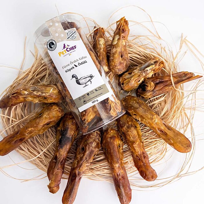 Füme Kurutulmuş Ördek Kafası (160 Gr) - 2