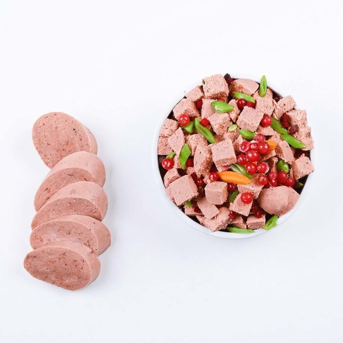 Fresh Galantin Kuzu Etli, Kuşkonmazlı Tarif Küçük Irk Köpek 2500 Gr (5x500 gr) - Chef’s Fresh Hipoalerjenik Galantin Menü (1)