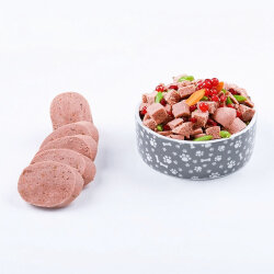 Fresh Galantin Kuzu Etli, Kuşkonmazlı Tarif Küçük Irk Köpek 2500 Gr (5x500 gr) - Chef’s Fresh Hipoalerjenik Galantin Menü