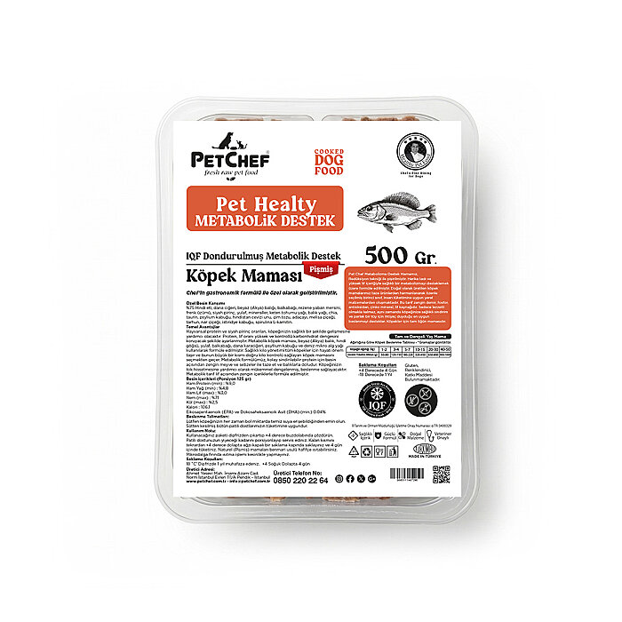 Metabolik Destek - Pet Chef Fresh Gourmet Metabo Vital Cuisine