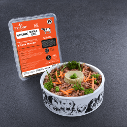 Naturel (Pişmiş) Dana Etli Küçük Irk Köpek Maması - PetChef