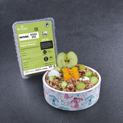 Naturel (Pişmiş) Kuzu Etli Küçük Irk Köpek Maması - 1
