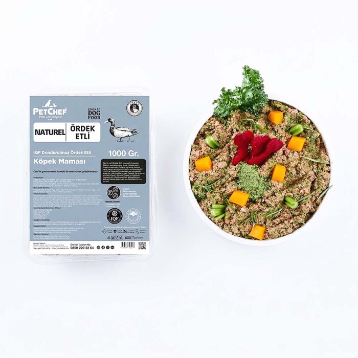 Cooked (Pişmiş) Ördek Etli Kale Otlu, Tarif Büyük Irk Köpek - Chef’s Cooked Menü (1)