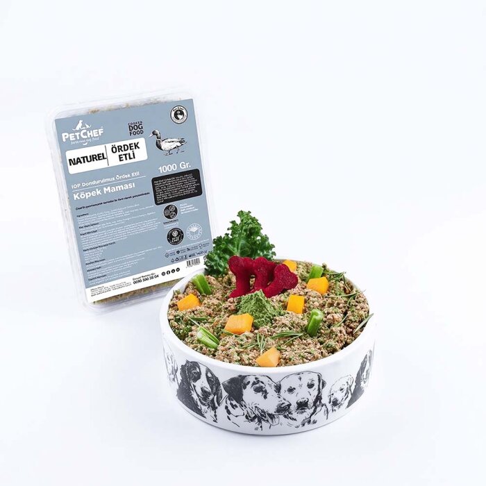 Cooked (Pişmiş) Ördek Etli Kale Otlu, Tarif Büyük Irk Köpek - Chef’s Cooked Menü