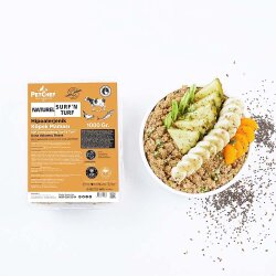 Cooked (Pişmiş) Surf&Turf Etli, Brokoli, Ananaslı Tarif Büyük Irk Köpek - 2