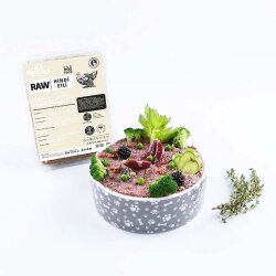 Raw Barf (Çiğ) Hindi Etli, Kuşkonmazlı Tarif Büyük Irk Köpek - 1