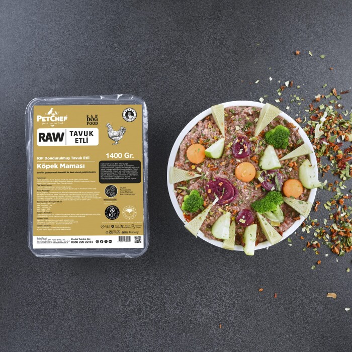 Raw (Çiğ) Tavuk Etli Köpek Maması - 2