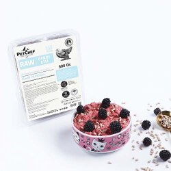 Raw (Çiğ) Hindi Etli Kedi Maması 1.500 Gr (3x500 Gr) - PetChef