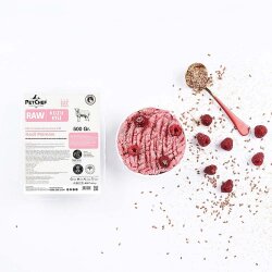 Raw (Çiğ) Kuzu Etli Kedi Maması 1.500 Gr (3x500 Gr) - PetChef (1)
