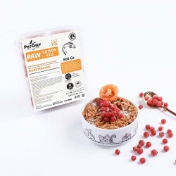 Raw Barf (Çiğ) Somon Etli Tarif Kedi 1.500 Gr(3x 500 Gr) - 1