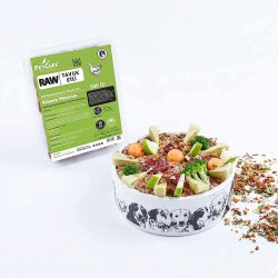 Raw Barf (Çiğ) Tavuk Etli, Enginarlı Tarif Küçük Irk Köpek - 1