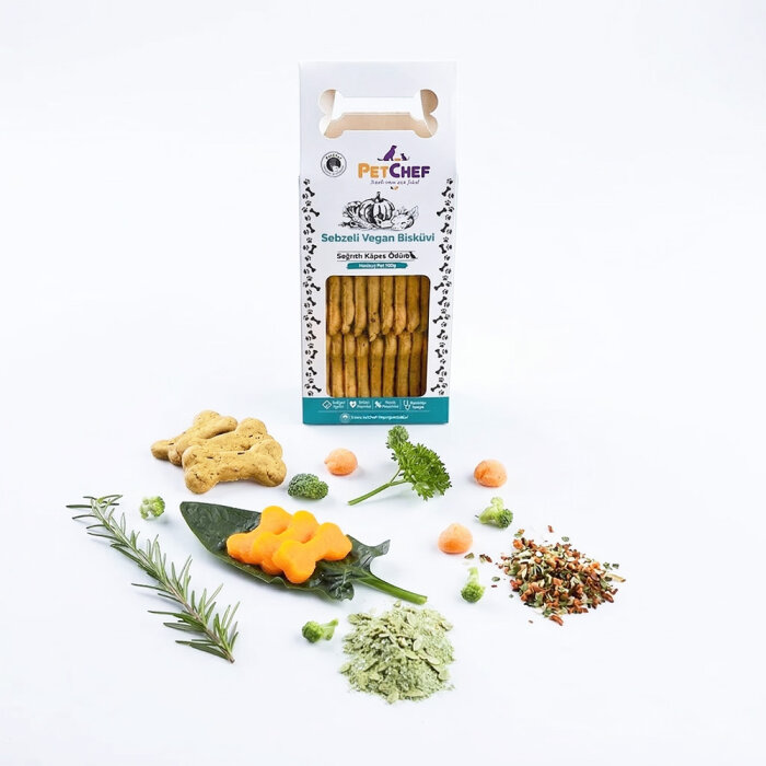 Sebzeli Vegan Bisküvi (230 Gr) - PetChef (1)