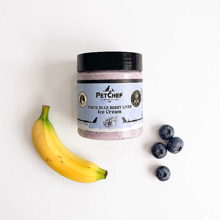 Torte Blue Berry Lıver Ice Cream / Dondurma - PetChef Gourmet Ice Cream / Dondurma