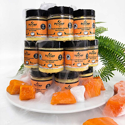 Valley Pumpkın Salmon Ice Cream / Dondurma - 4