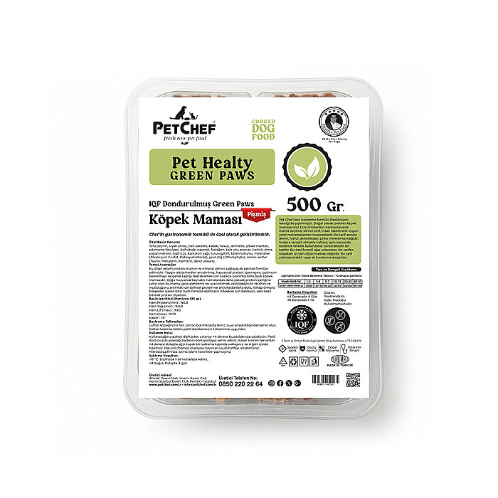 Green Paws - Pet Chef Fresh Gourmet Vegi Vital Cuisine