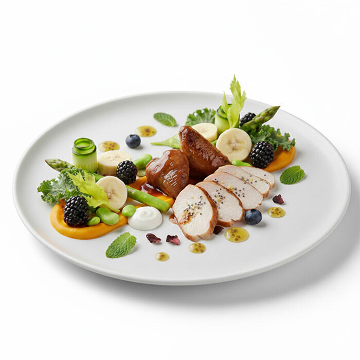 Redüksiyon Sebzeli Hindi Ratatouille Tarif - Chef's Redüksiyon Menü (1)